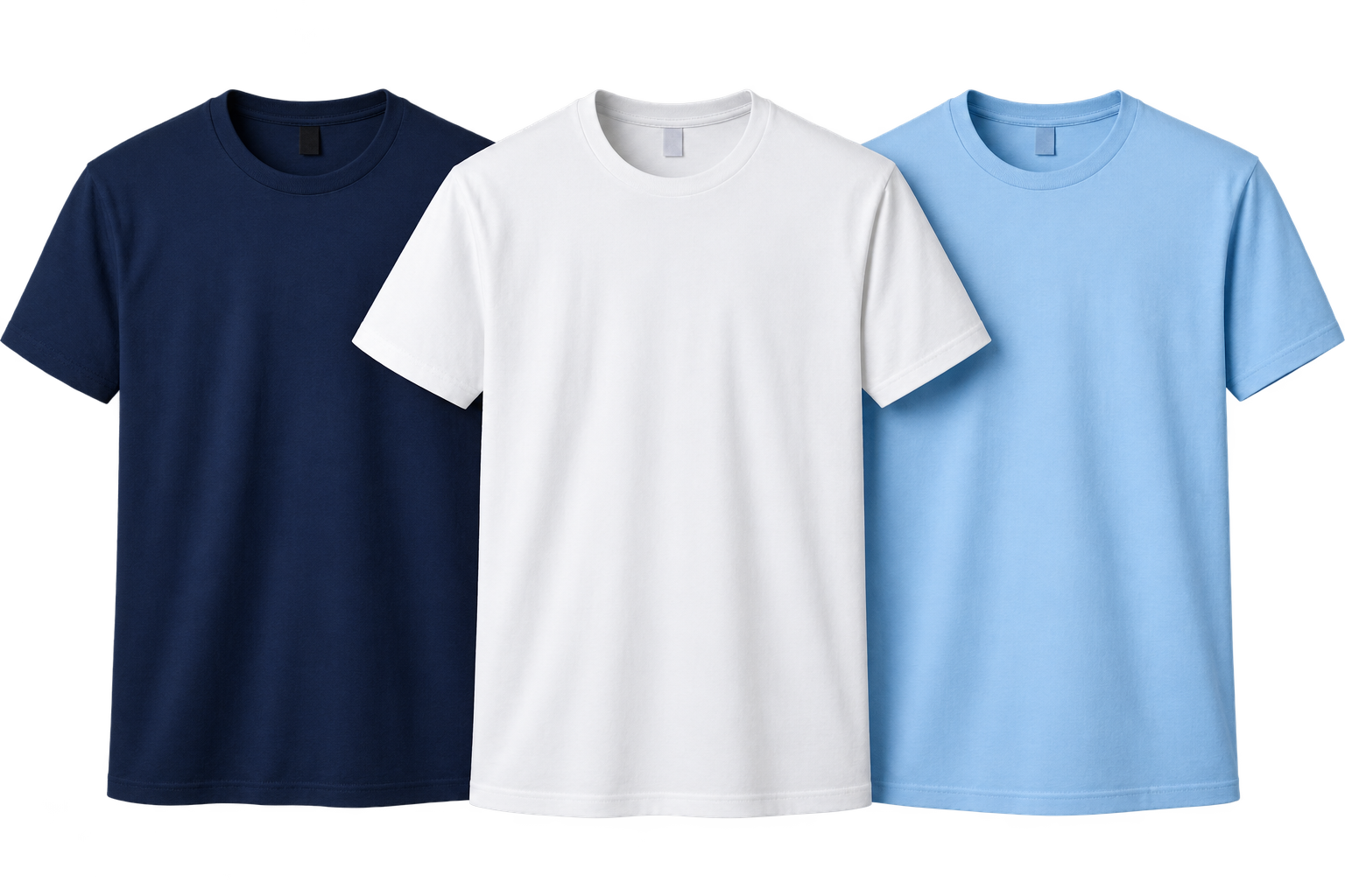 Polos corporativos con cuello redondo